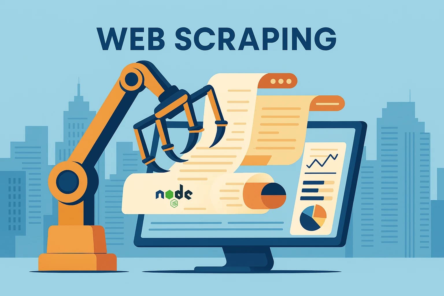 How to use web scraping in Node.js